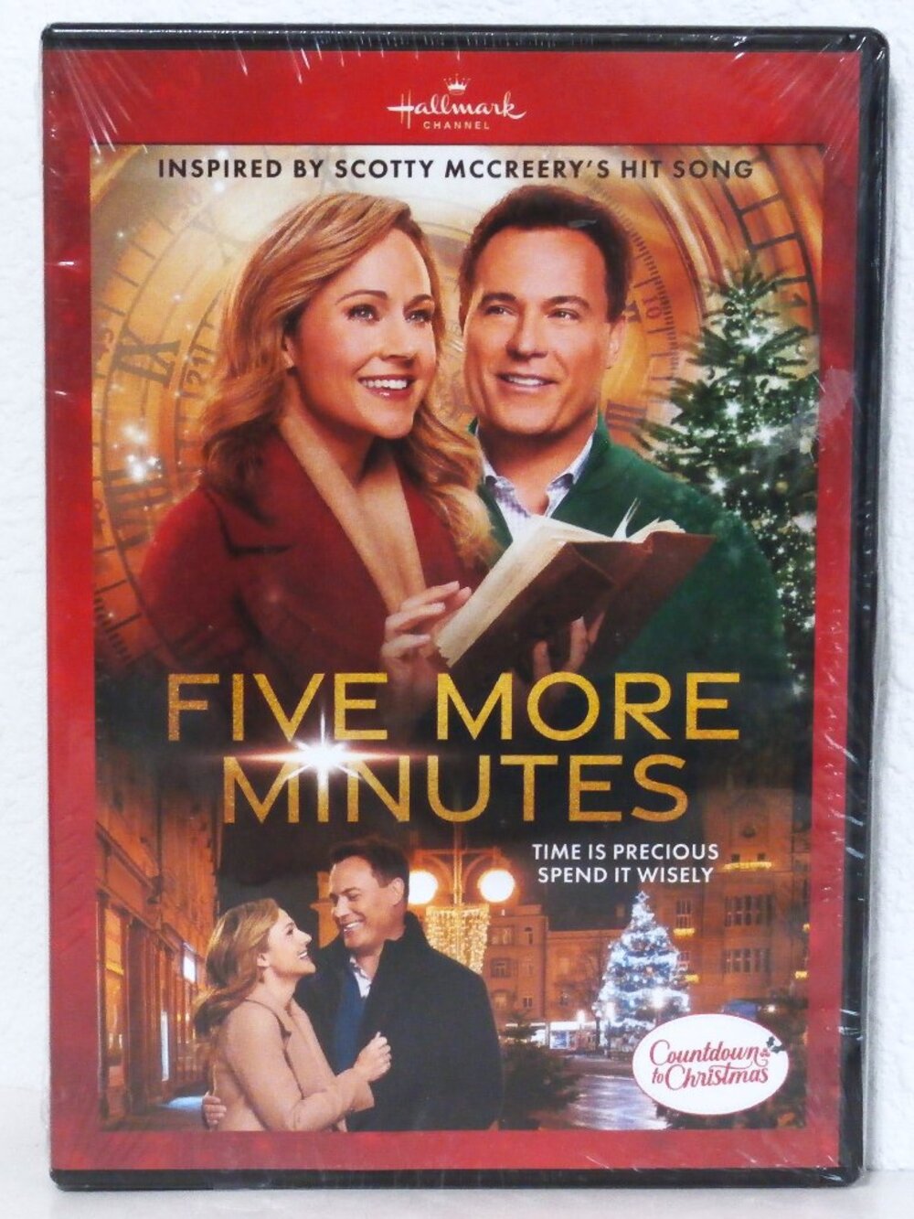 Hallmark FIVE MORE MINUTES DVD Nikki DeLoach, David Haydn-Jones ~ BRAND NEW!